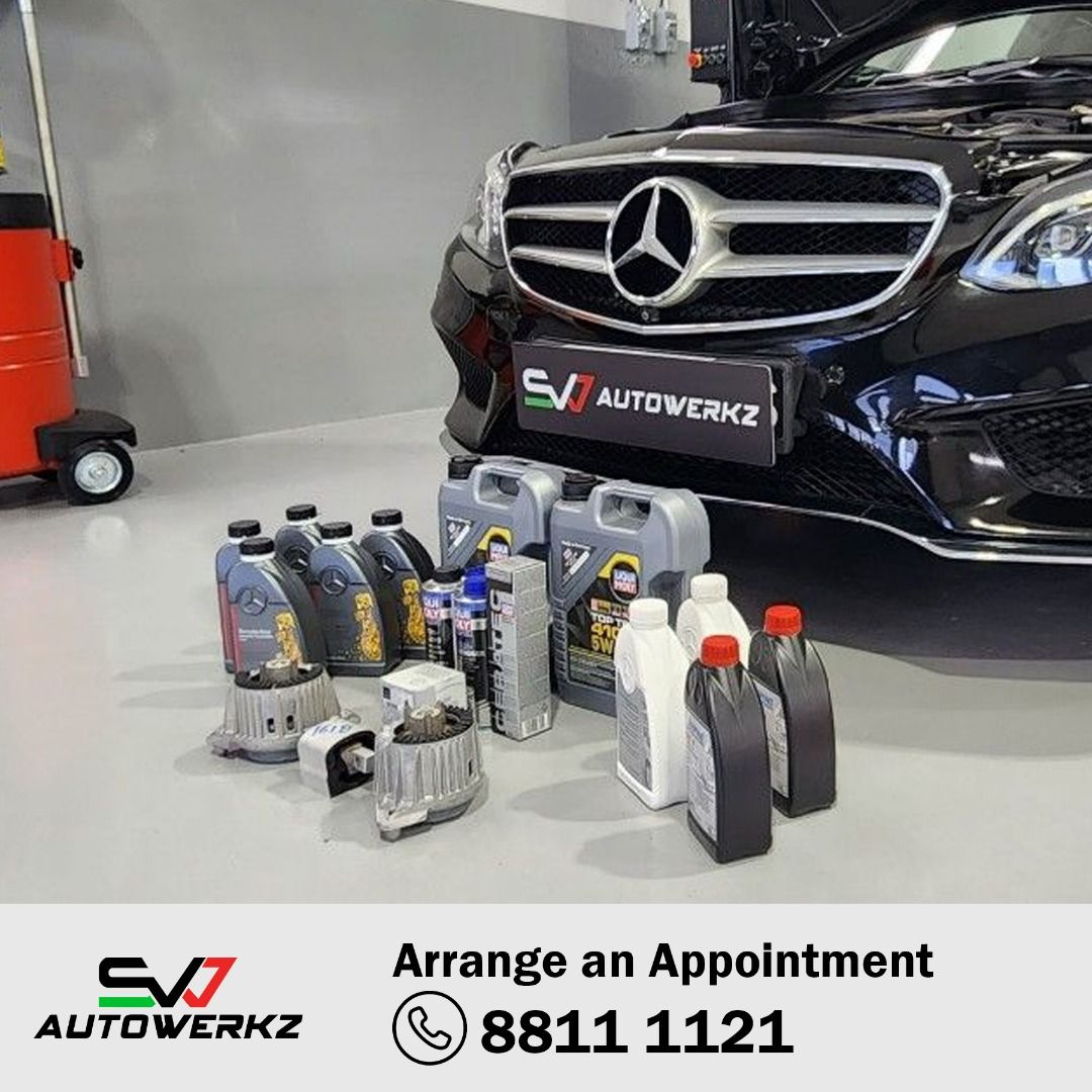Major Servicing for Mercedes W212, Vibration, Engine Fault Code