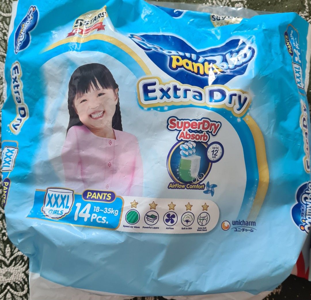 Mamypoko Pants XXXL Babies Kids Bathing Changing Diapers