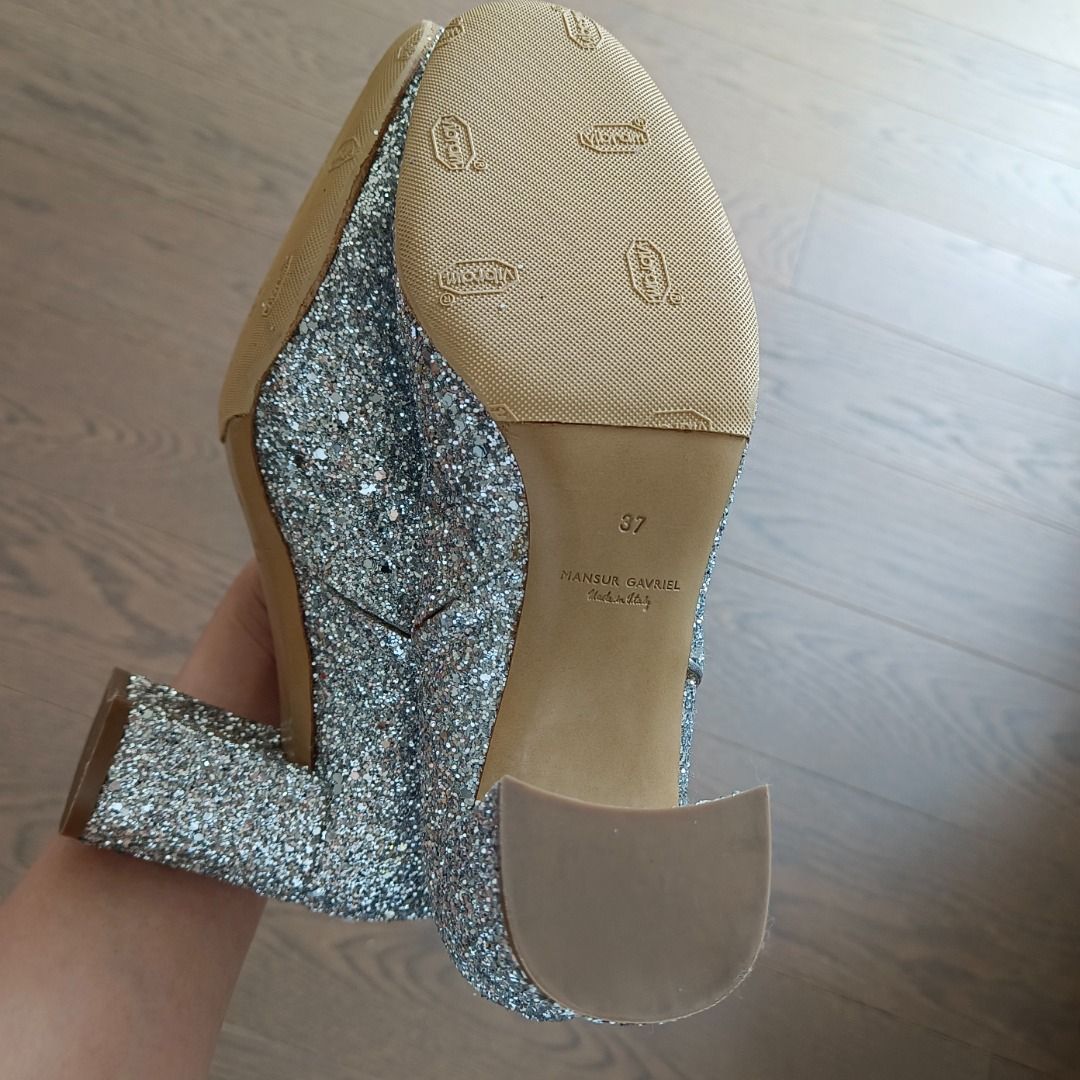 Mansur gavriel outlet glitter boots