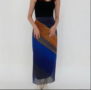 marble tulle abstract skirt not 3mongkis