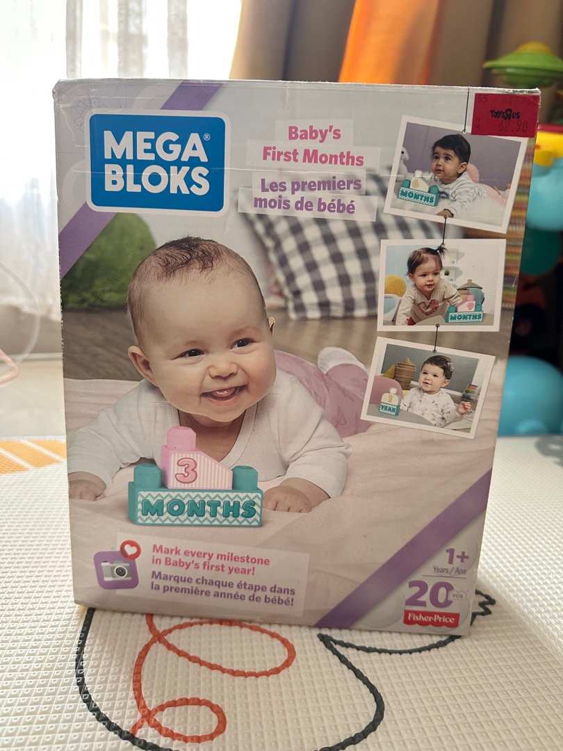 Mega bloks large blocks for baby babies kids infant playtime on