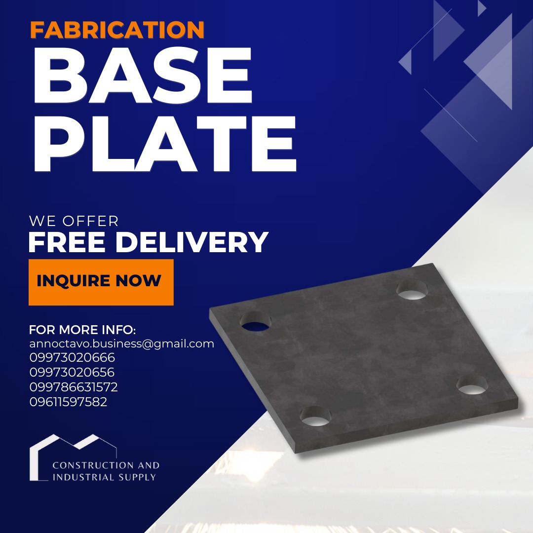 Metal base plate Steel Plate Fabricator Foundation plate