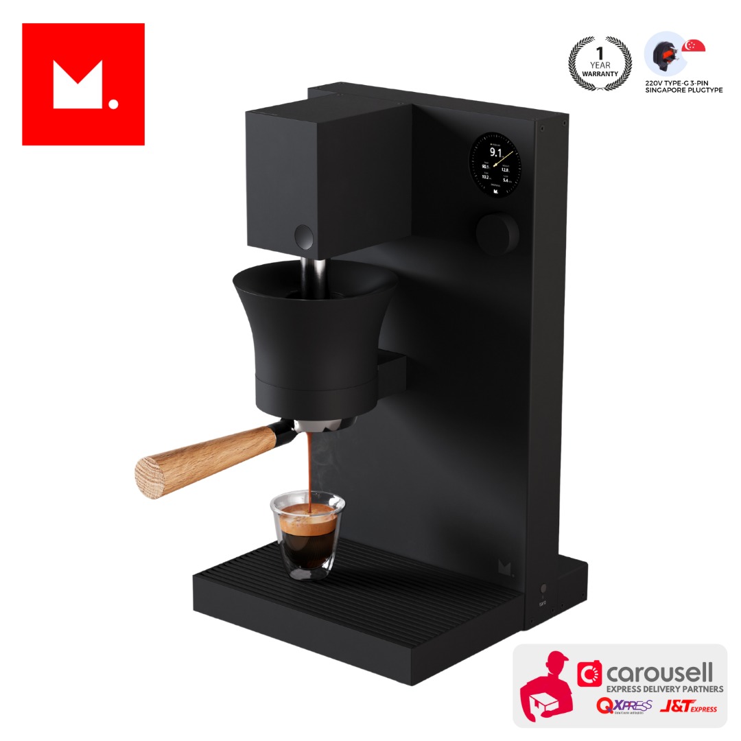 [PREORDER] Meticulous Home Espresso Machine V10 Model (Black/White), TV