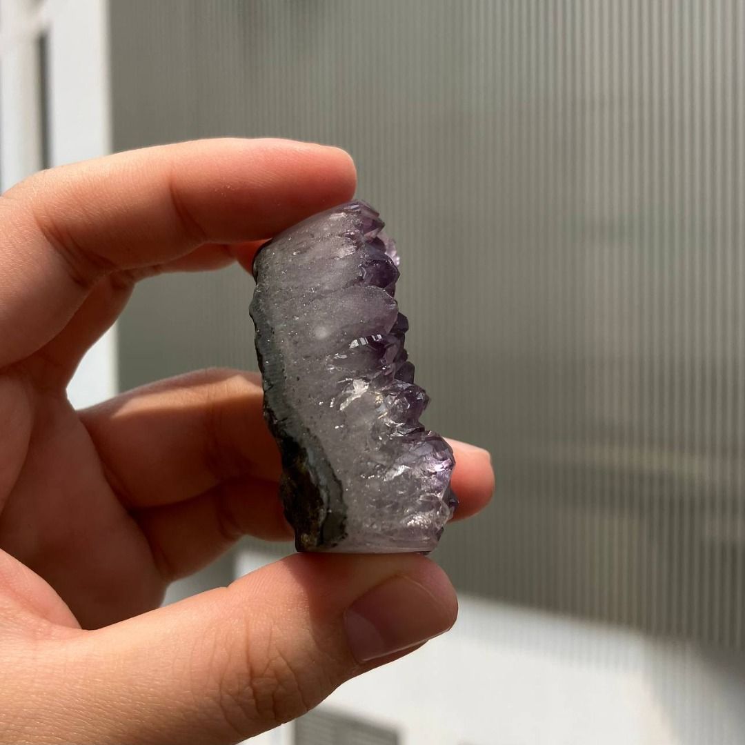 Mini Amethyst Geode 7 Women s Fashion Jewelry Organisers