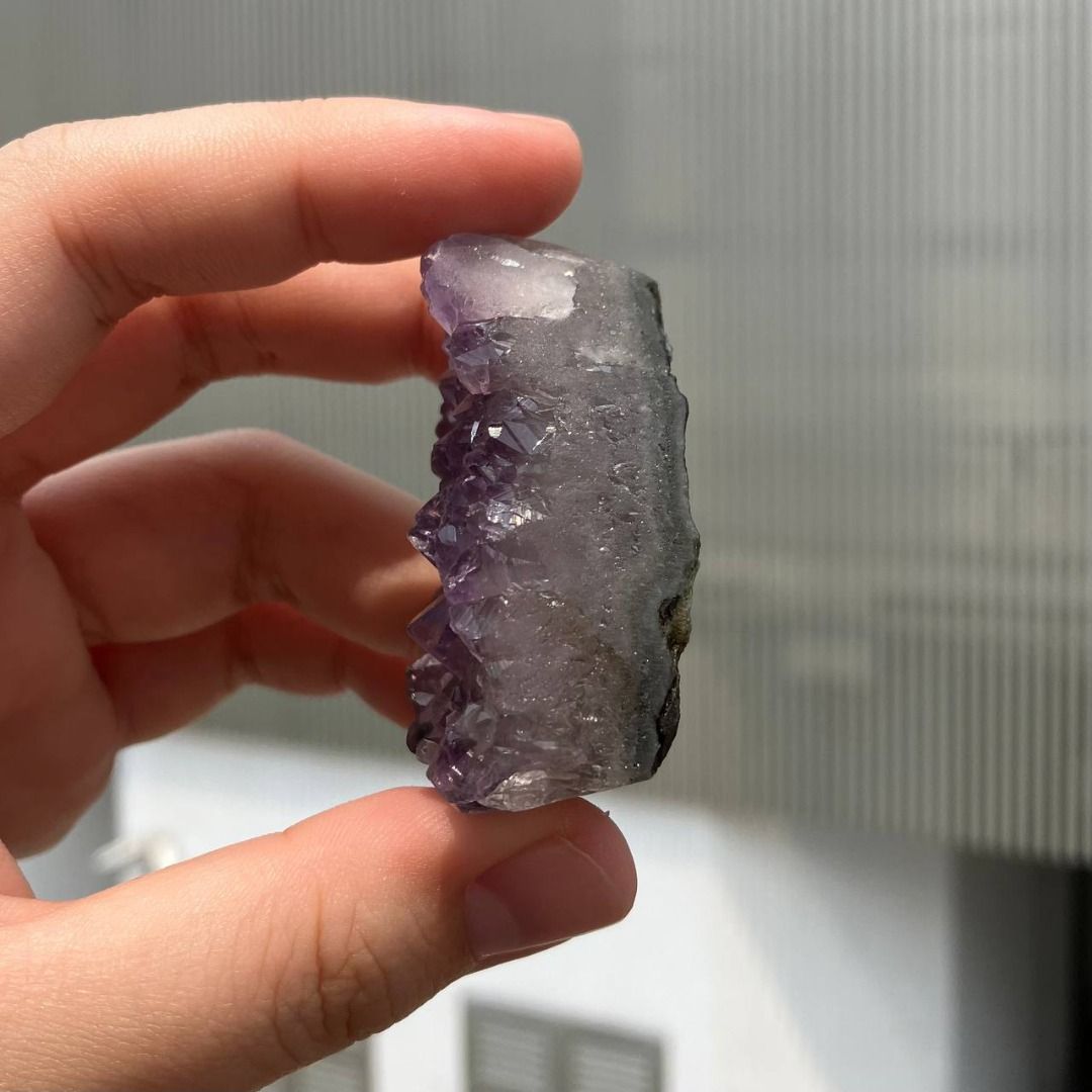 Mini Amethyst Geode 7 Women s Fashion Jewelry Organisers