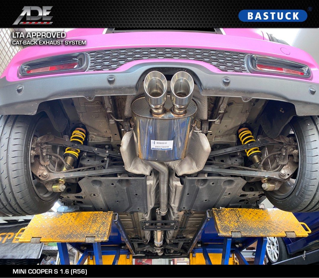 Mini Cooper S R56 on Bastuck approval exhaust, Car Accessories ...