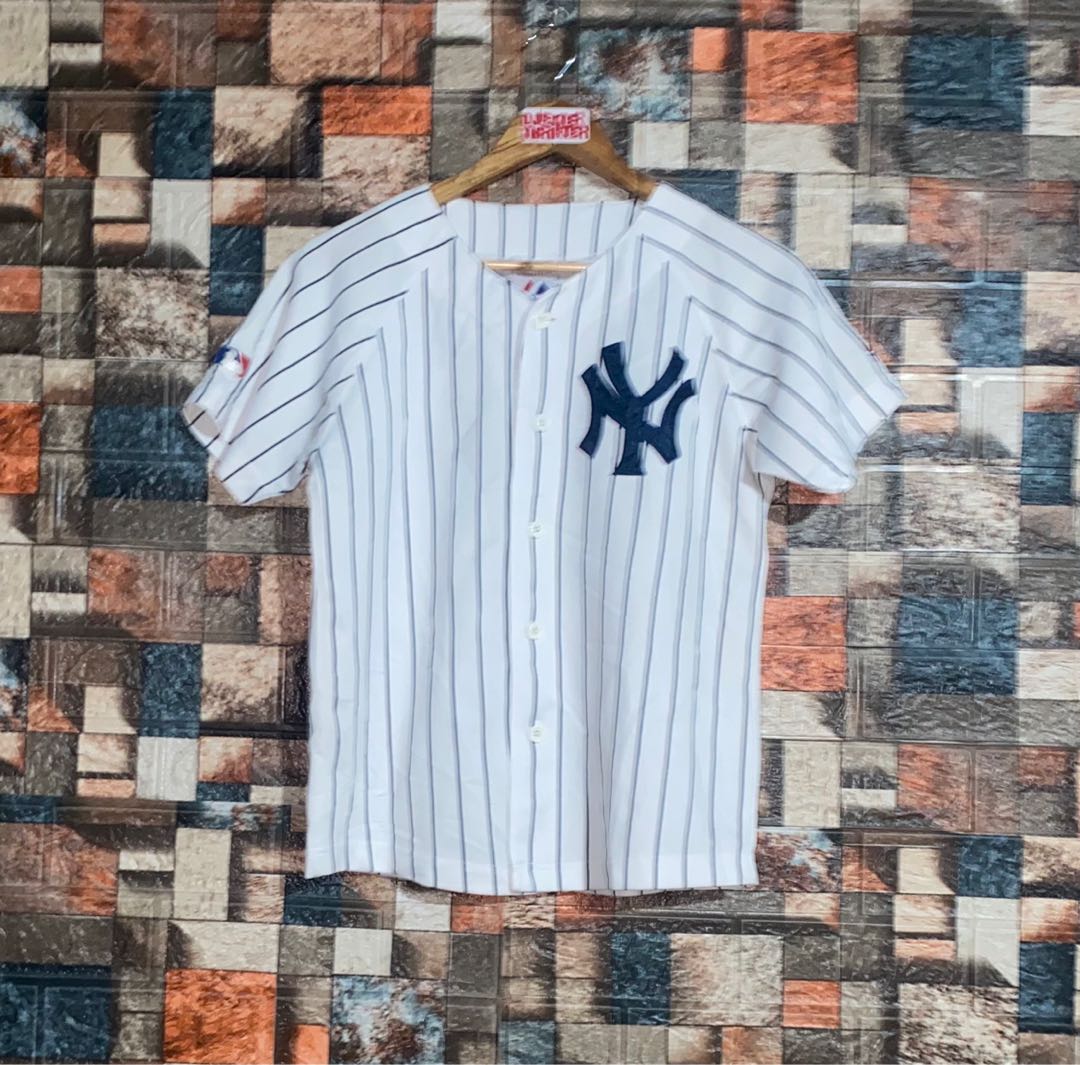 New York Yankees Pinstripe Baseball Jersey – As Is