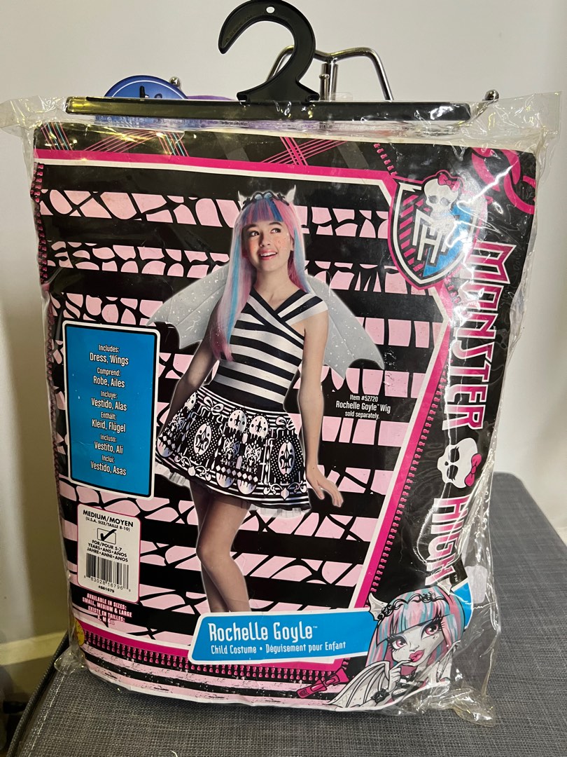 Monster High ROCHELLE GOYLE CHILD Costume 5 7 Yo Women s Fashion monster-high-rochelle-goyle-child-costume-5-7-yo-women-s-fashion
