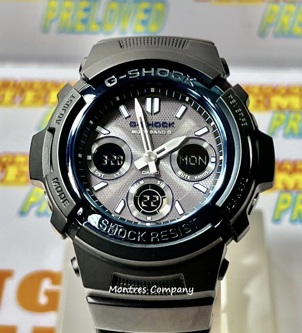 Montres Company香港註冊公司(30年老店) 卡西歐CASIO G-SHOCK 太陽能光