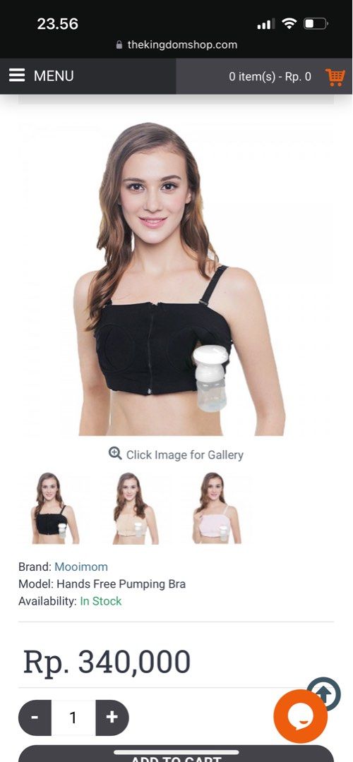 MOOIMOM Hands Free Pumping Bra - MOOIMOM