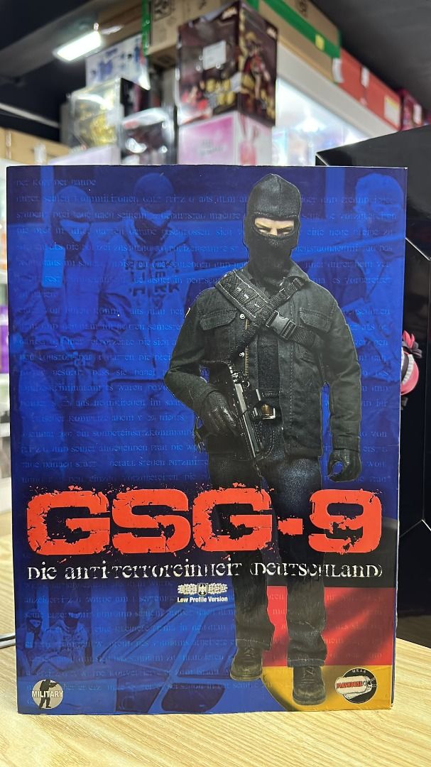 SOLD (N)開封品Playhouse GSG-9 1/6 德國聯邦警察反恐特種部隊第九國境 