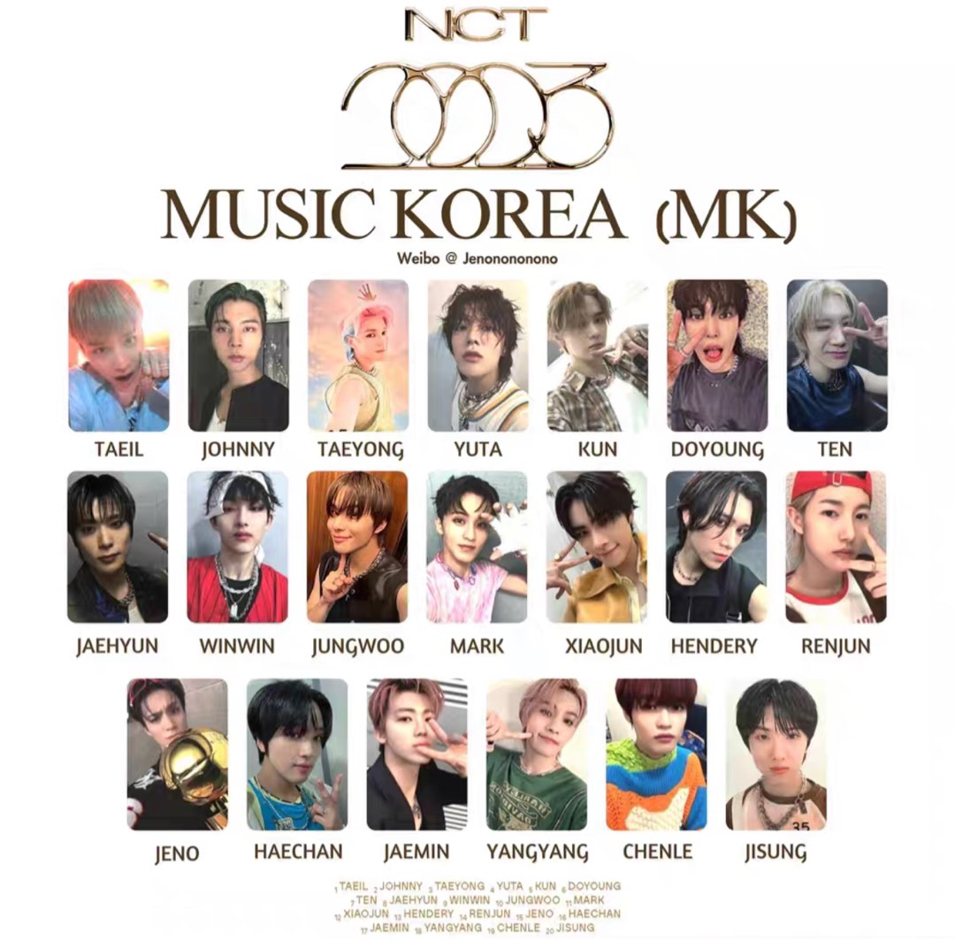 NCT golden age 2023 NCT127 テヨン 店舗特典 トレカ