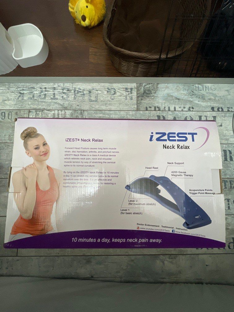 Neck Relax - iZest - Improve your posture and relieves body aches