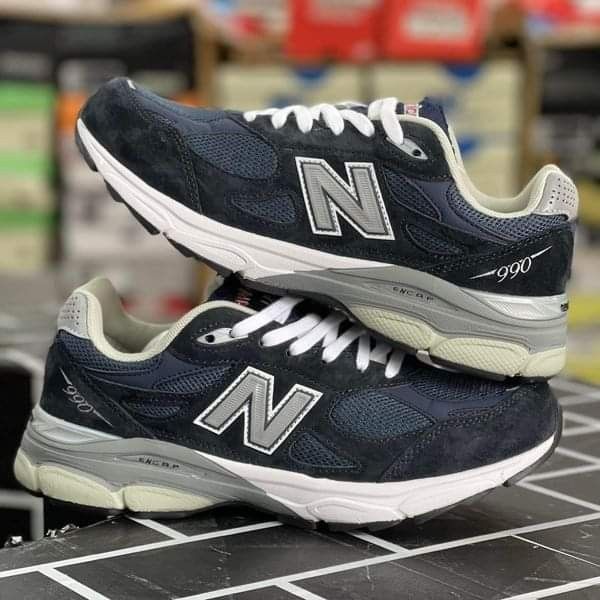 New balance 990 men blue sales