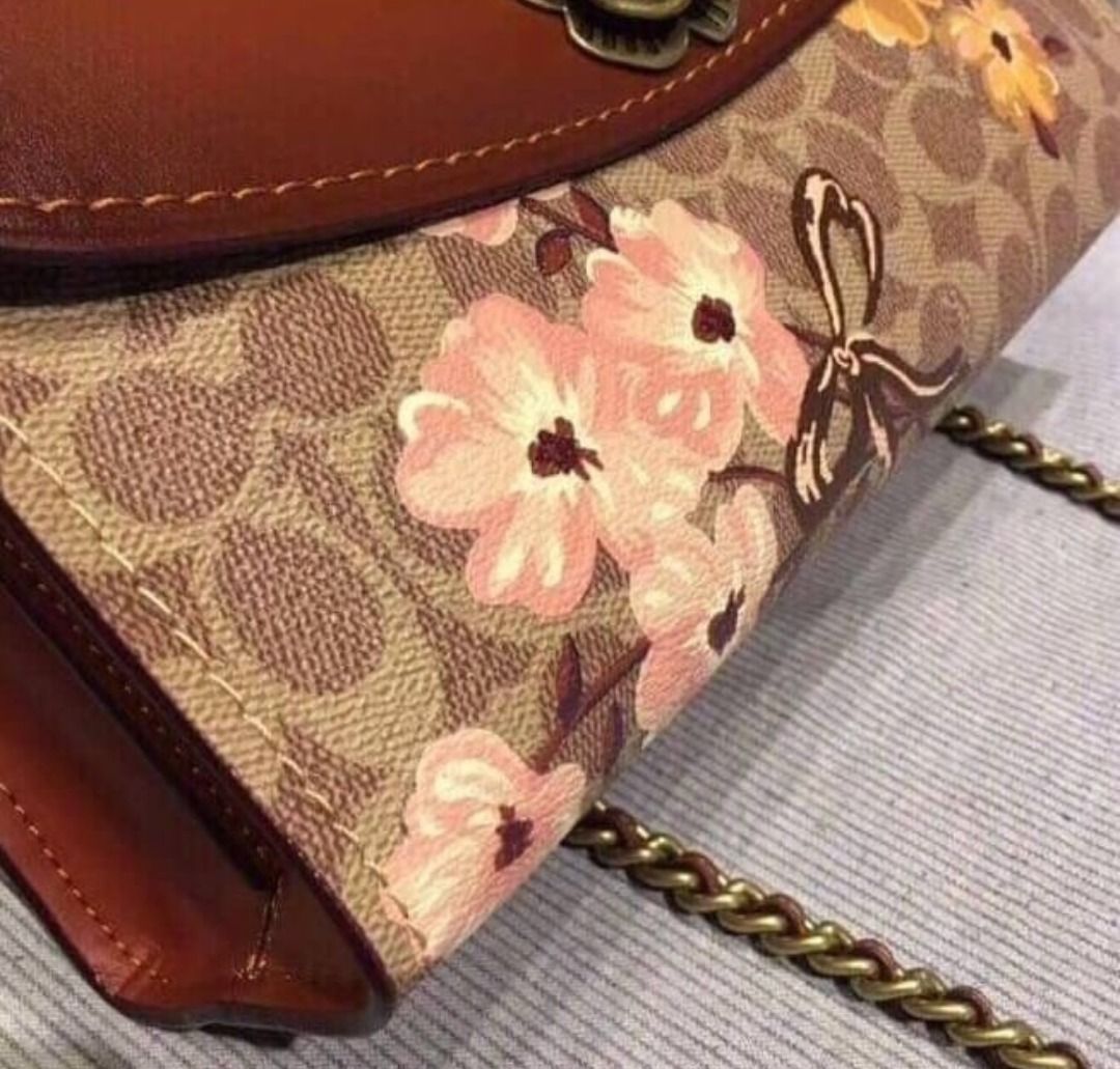 Prairie coated canvas discount signature parker shoulder bag