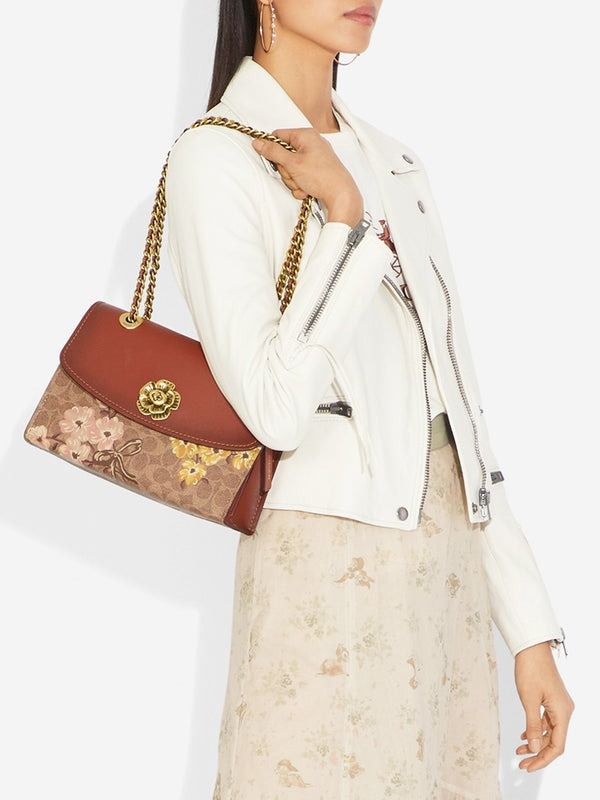 Coach parker in signature canvas shop