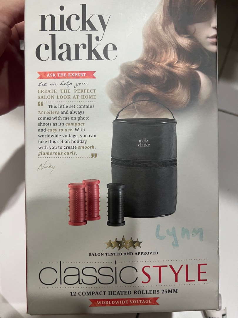 Nicky Clarke Heated Rollers (as seen used by Marion Counter), Beauty