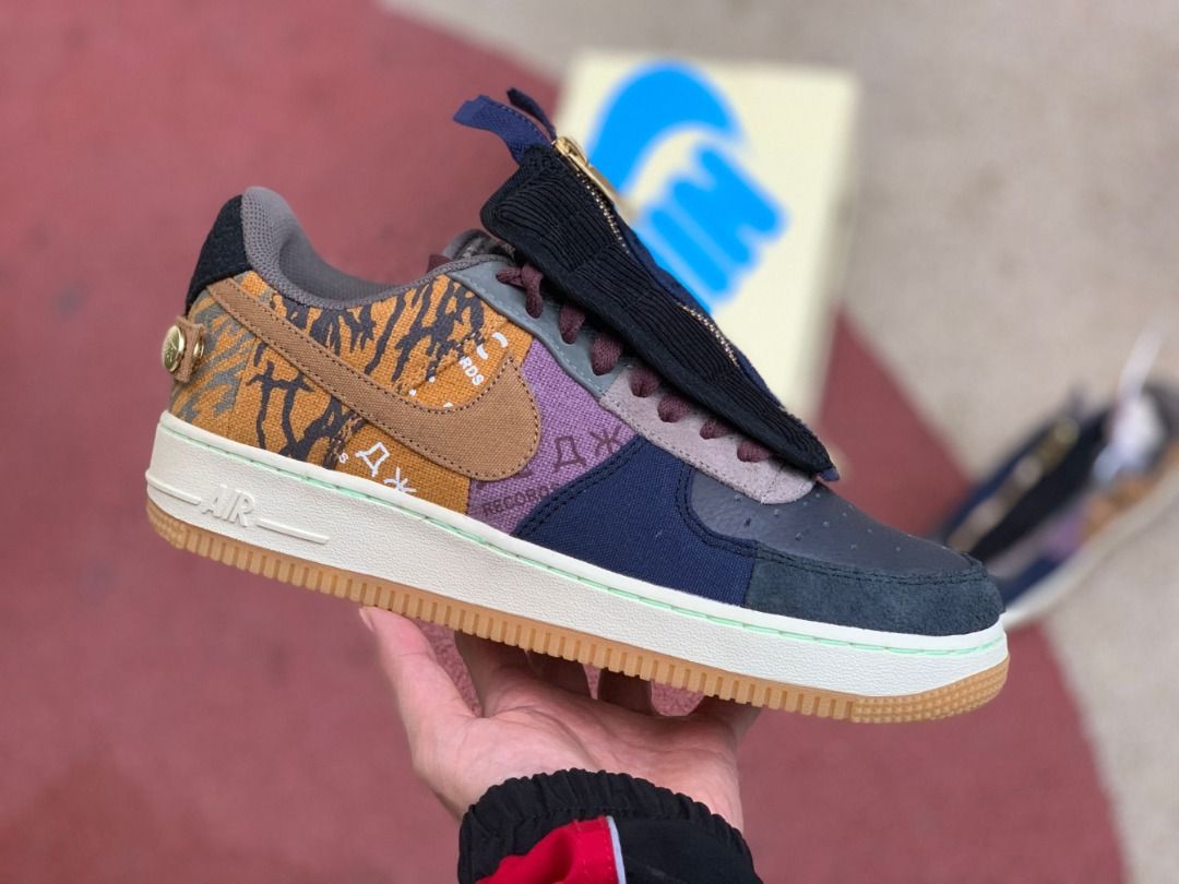Nike air force best sale by travis scott