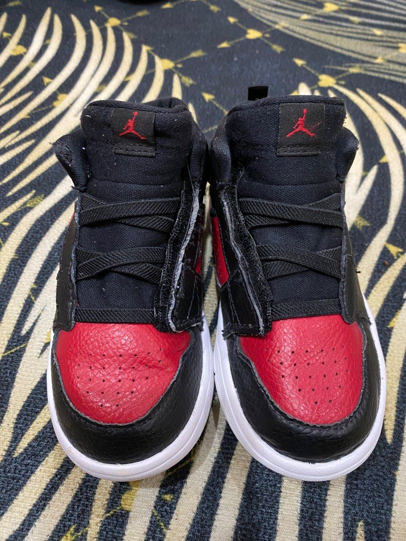 Jordan red kids shop