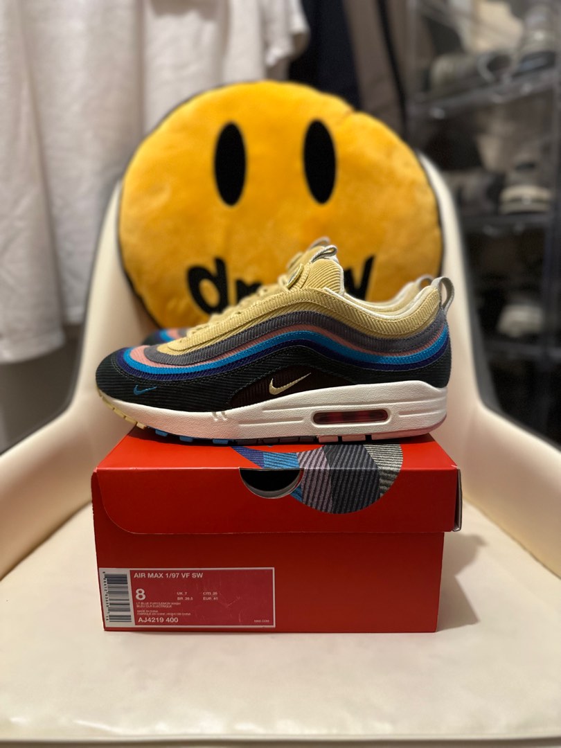 Nike air max 1/97 Sean Wotherspoon, 男裝, 鞋, 波鞋- Carousell