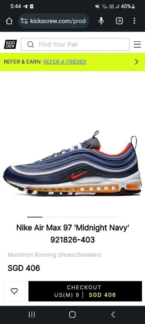 Nike Air Max 97 Shoes - KICKS CREW
