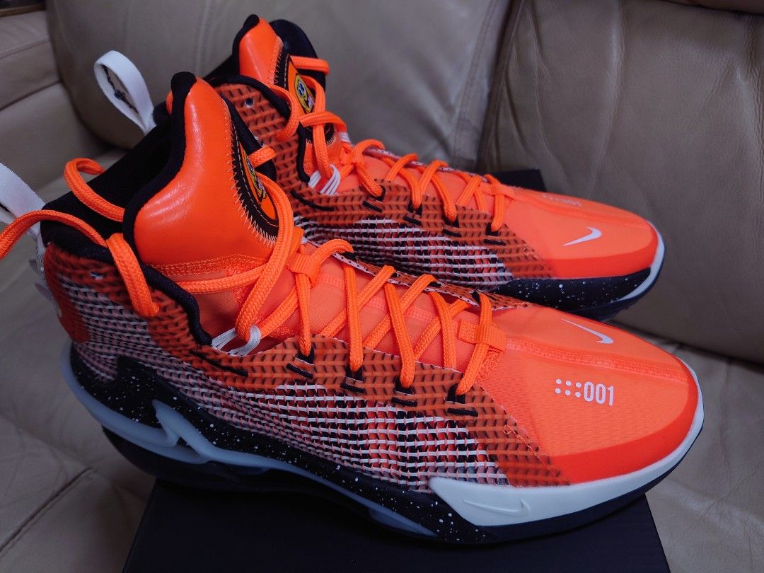 全新Nike Air Zoom G.T. Jump EP 男裝籃球鞋Sneaker 橙色US 10.5 / EUR