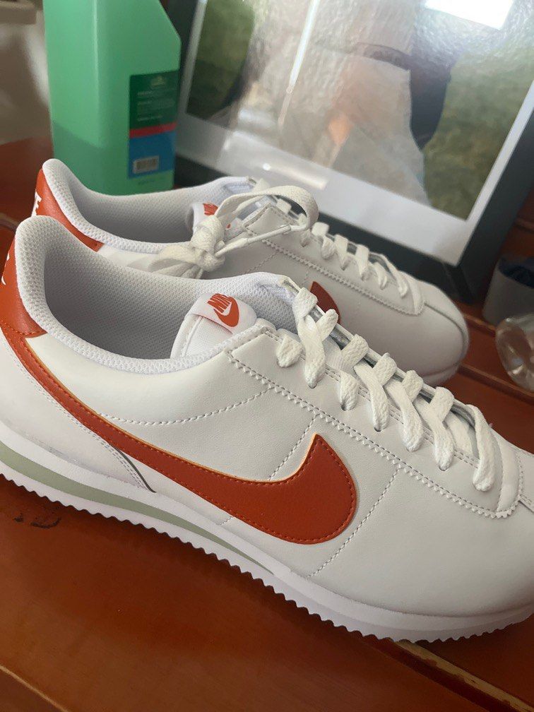 Nike cortez orange swoosh outlet