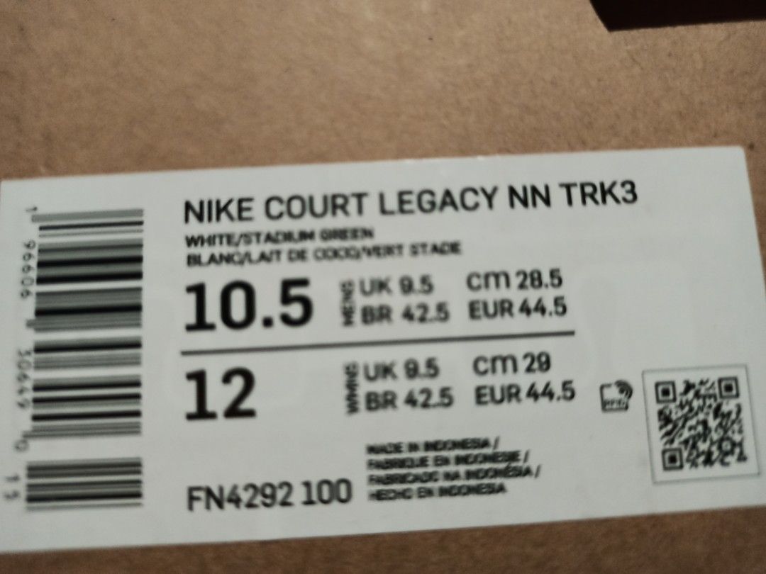 Nike Court Classic shoes size 10 5 bnew Men #39 s Fashion Footwear