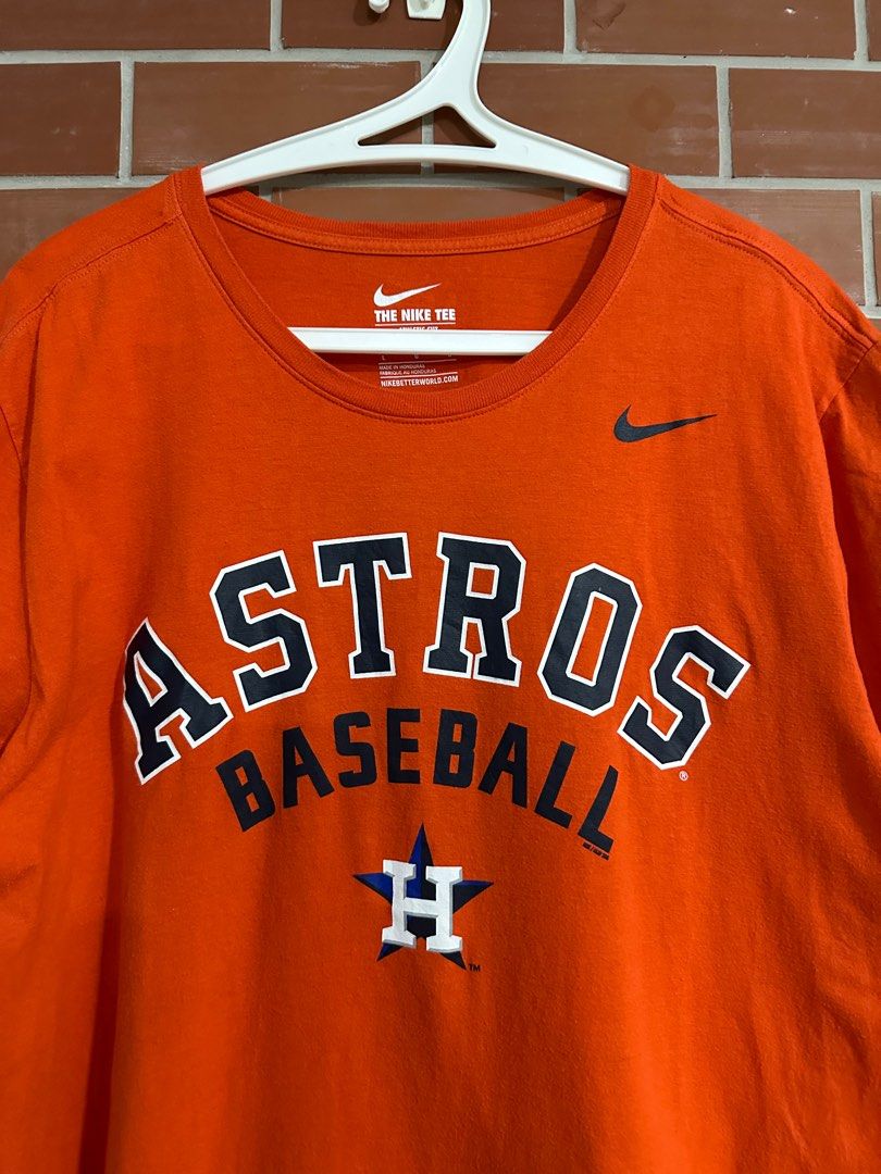 Men's Houston Astros Nike Orange MLB Practice T-Shirt