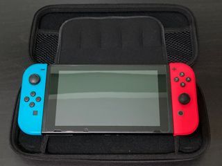 Nintendo Switch V1 Console - Neon Blue / Red