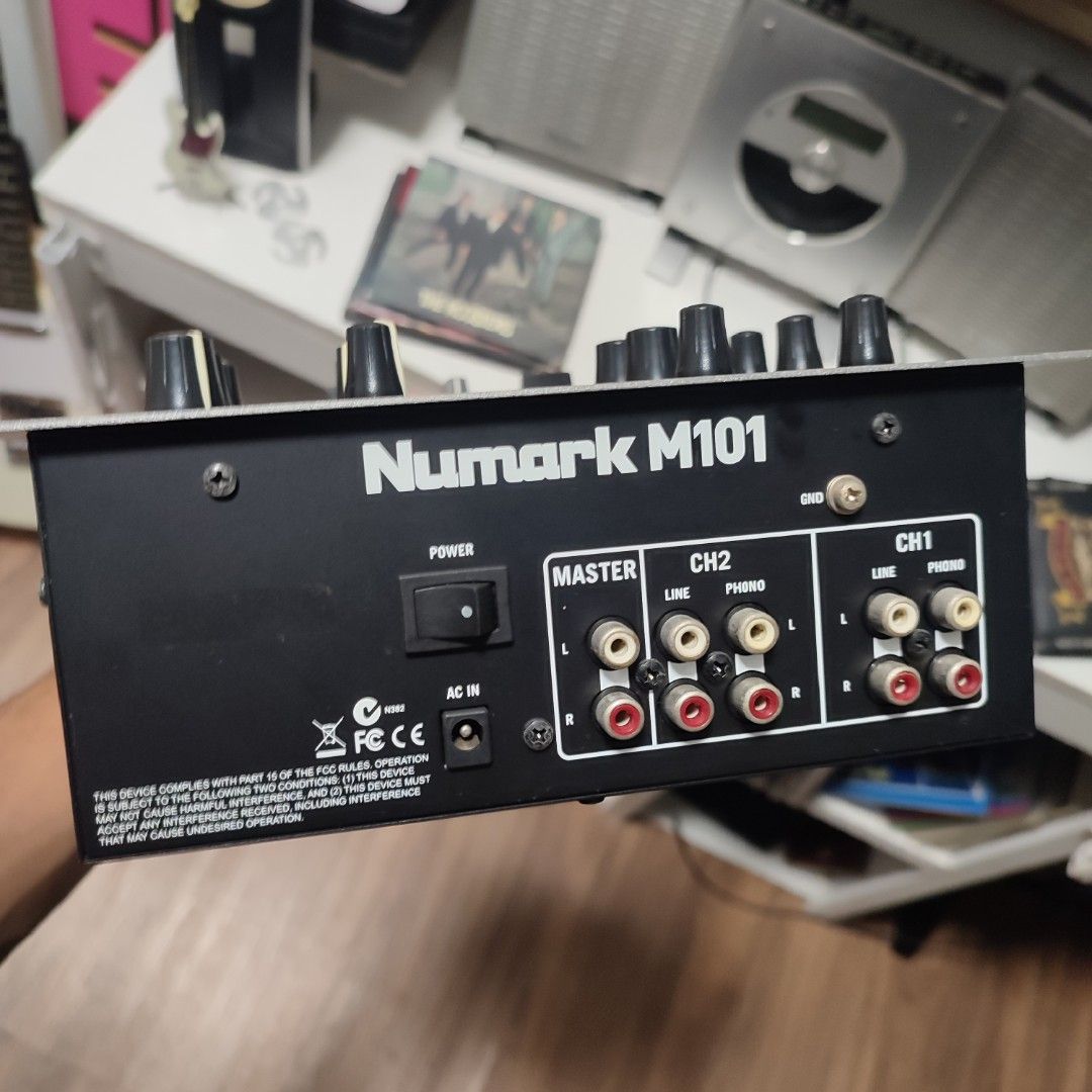 Numark M101 DJ Mixer Audio Mixer, Audio, Other Audio Equipment on Carousell