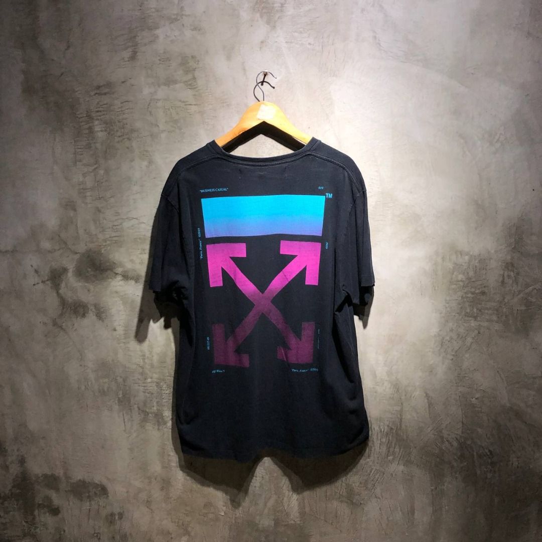 Off white gradient shirt sales