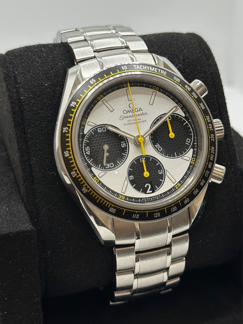 Racing Yellow Omega Watch Omega Speedmaster Racing Panda Yellow
