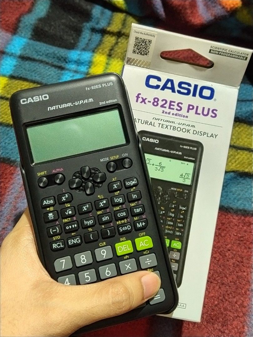 ORIGINAL CASIO FX 82ES PLUS SECOND EDITION Computers Tech