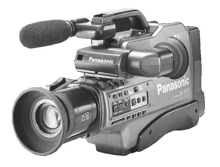 Retro VHS camera (Panasonic M9500), Photography, Video Cameras on Carousell