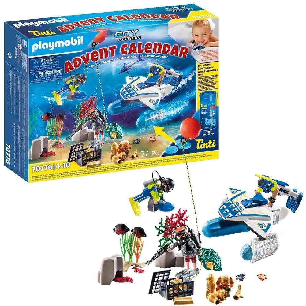 Playmobil Advent Calendar 70776 Bathtime Fun, Hobbies & Toys, Toys