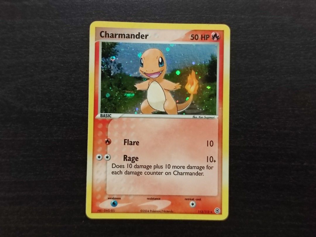 Pokemon Charmander 113/112 Fire Red & Leaf Green, Hobbies & Toys, Toys & Games on Carousell Pokemon Charmander 113/112 Fire Red & Leaf Green, Hobbies & Toys, Toys & Games on Carousell