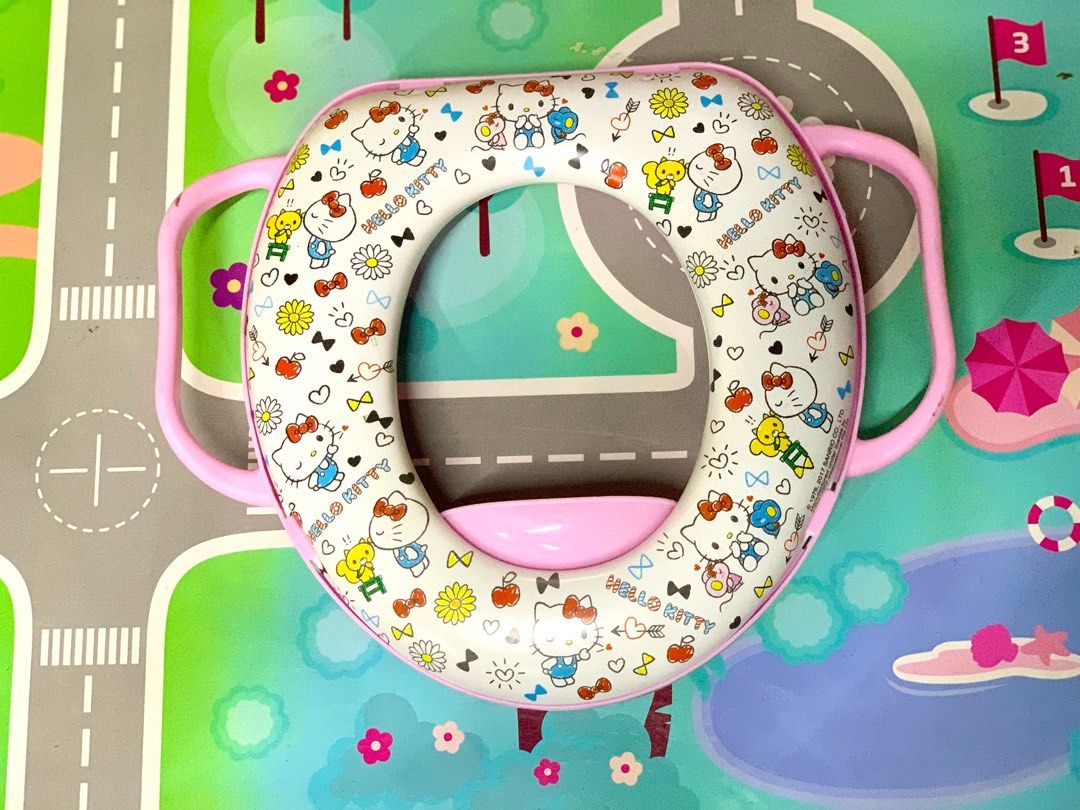 Portable Hello Kitty Potty Seat, Babies & Kids, Bathing & Changing