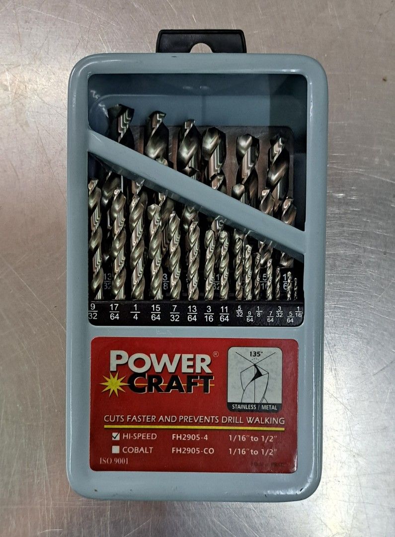 Power craft drill bits outlet