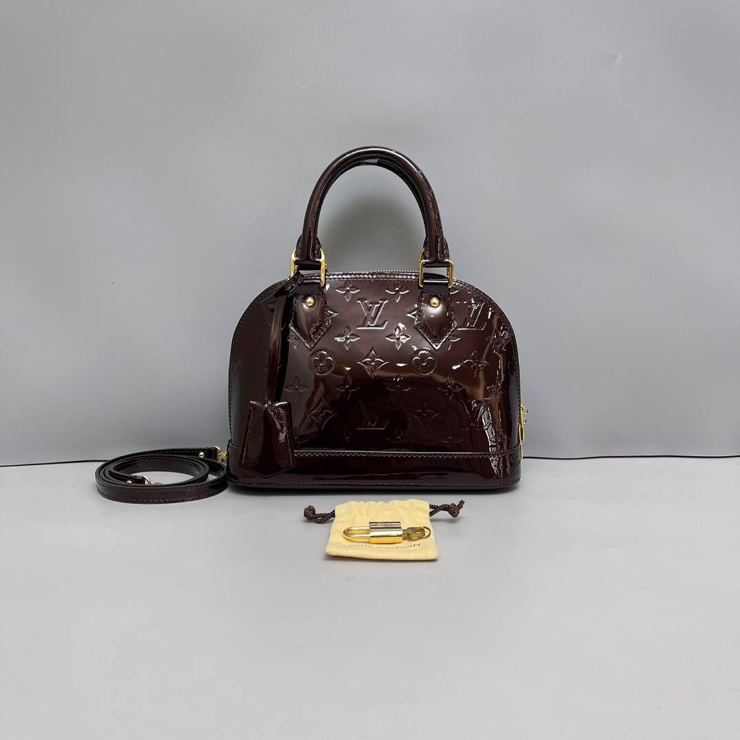 LV BB Alma mini Preloved Original, Luxury, Bags & Wallets on Carousell