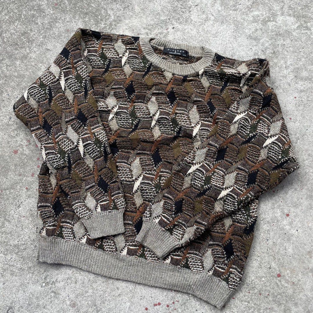 Protog Knitwear COOGI Knitted ALTERNATIVE Men s Fashion Coats