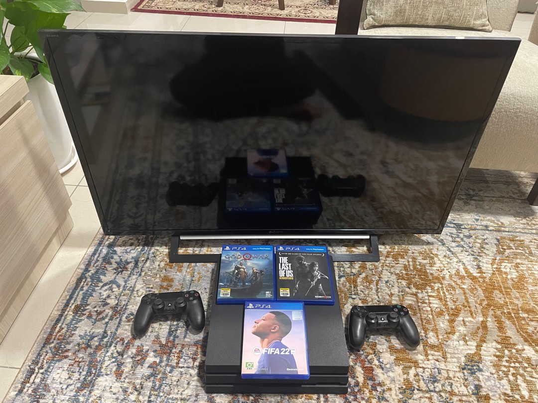 PS4 Pro 1tb with Sony Bravia 40inch TV