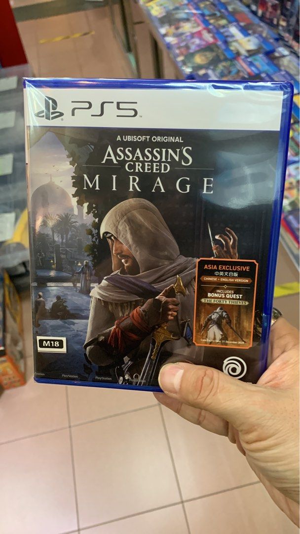 Ps5/PS4 Assassin Creed Mirage, Video Gaming, Video Games