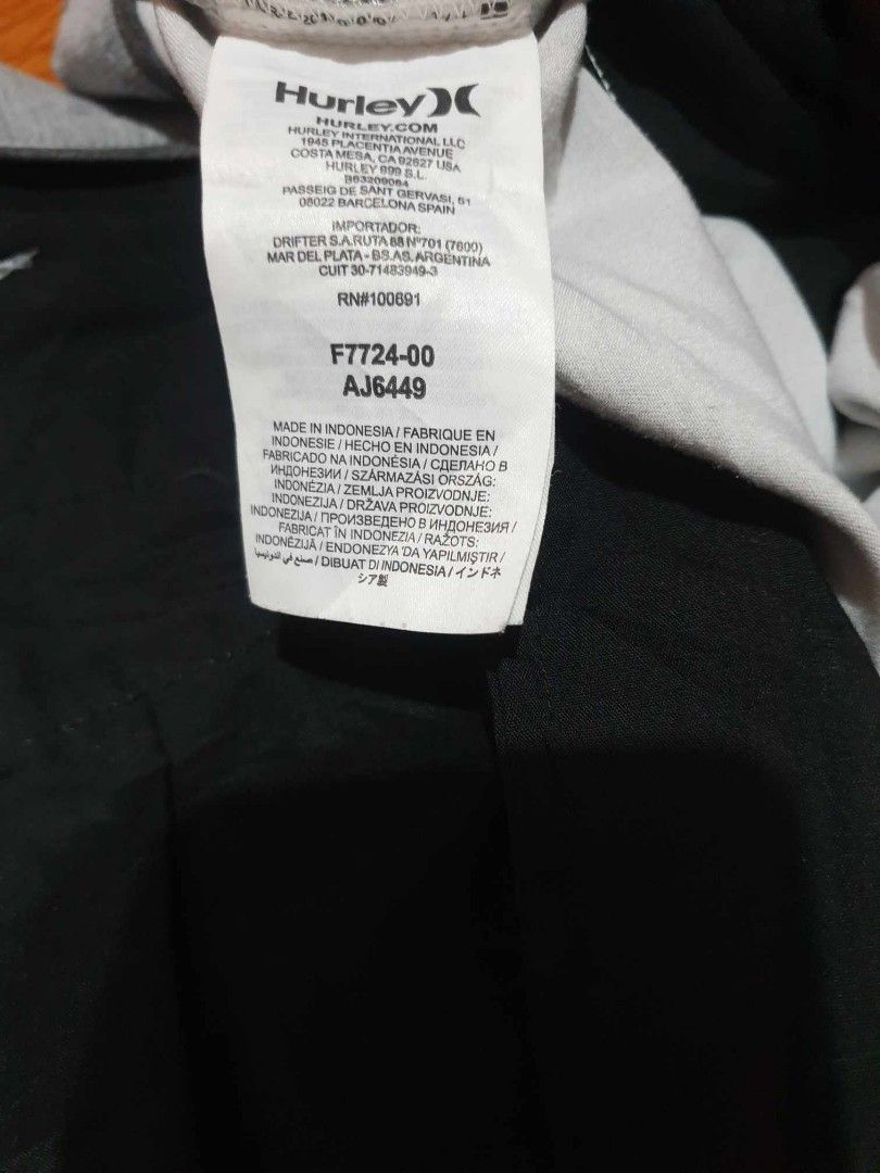 Hurley aj6449 shop