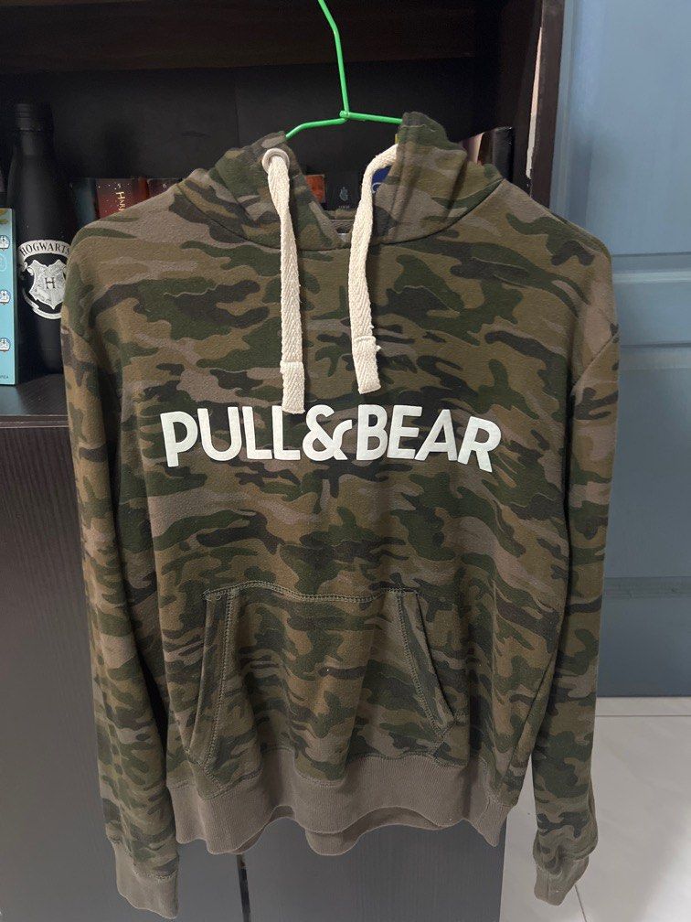 Pull and bear army new arrivals hoodie