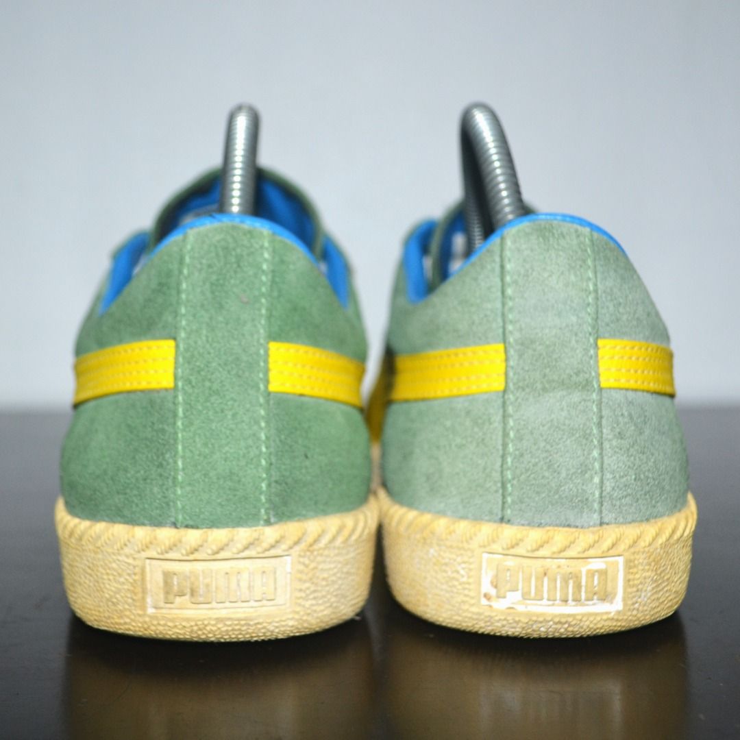 Puma Brasil Sneakers/Shoe (Unisex) – Green/Yellow, Men's Fashion, Footwear,  Sneakers on Carousell