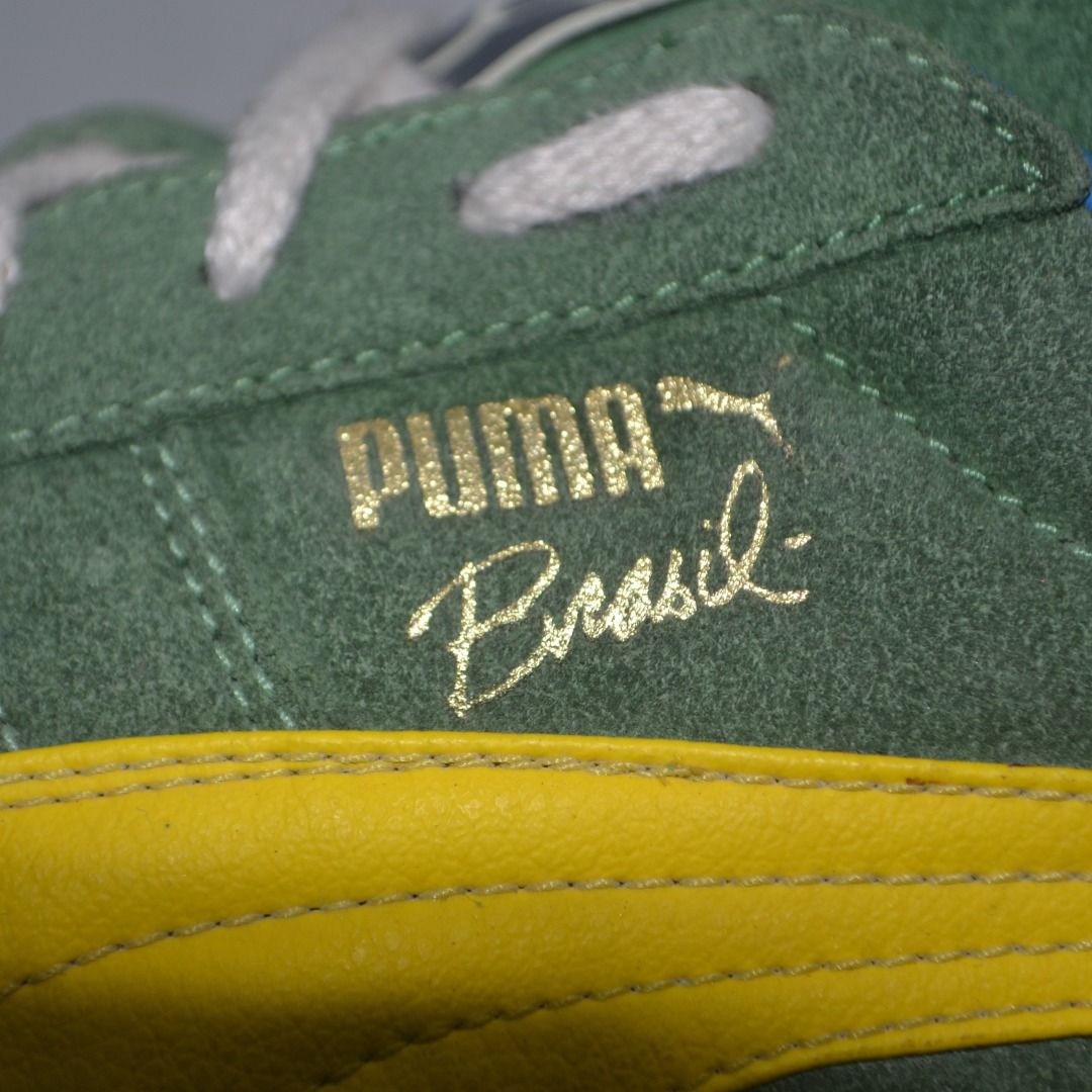 Puma Brasil Sneakers/Shoe (Unisex) – Green/Yellow, Men's Fashion, Footwear,  Sneakers on Carousell