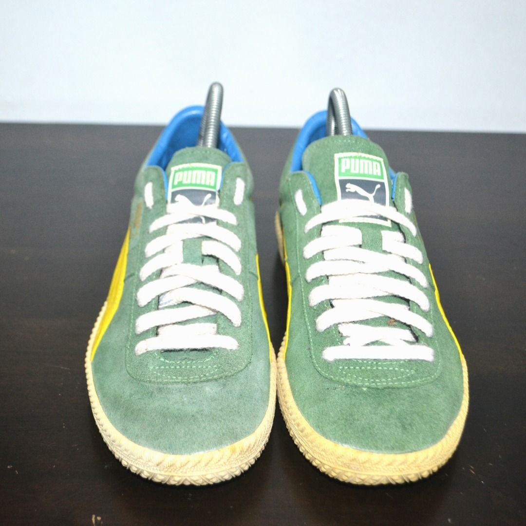 Puma Brasil Sneakers/Shoe (Unisex) - Green/Yellow