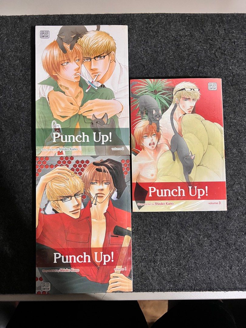 Punch Up by Shiuko Kano Volume 1, 2, 3 (Category: Comics & Manga) located in Manila. Submitted by naserrano (Listing ID 1258248927, Image 2). Description: Decluttering, selling my Boy’s Love Manga “Punch Up” as bundle only. PM if you’re interested :).