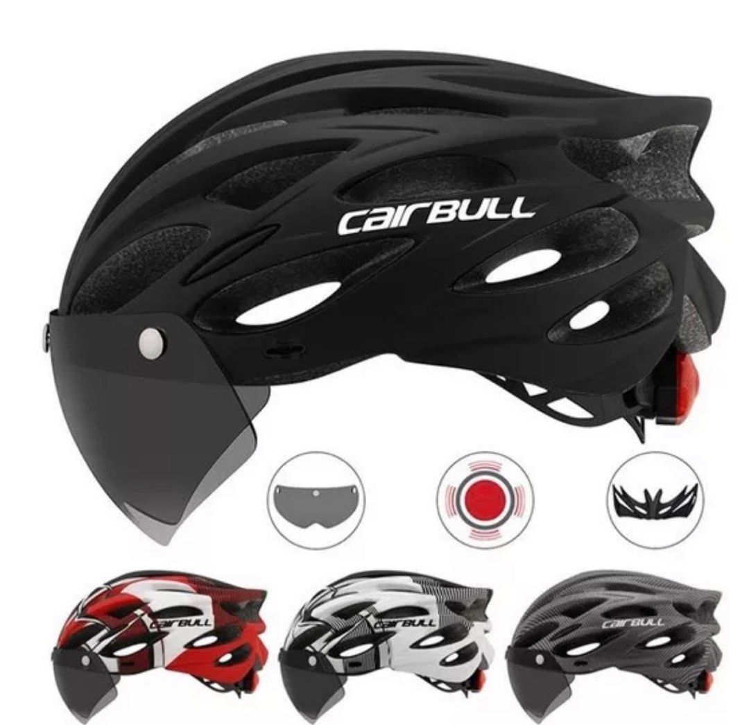 Quality Cairbull Bicycle Helmet Breathable Ultralight MTB Road Bicycle Helmet With Visor Sports Equipment Bicycles Parts Parts Accessories on Carousell